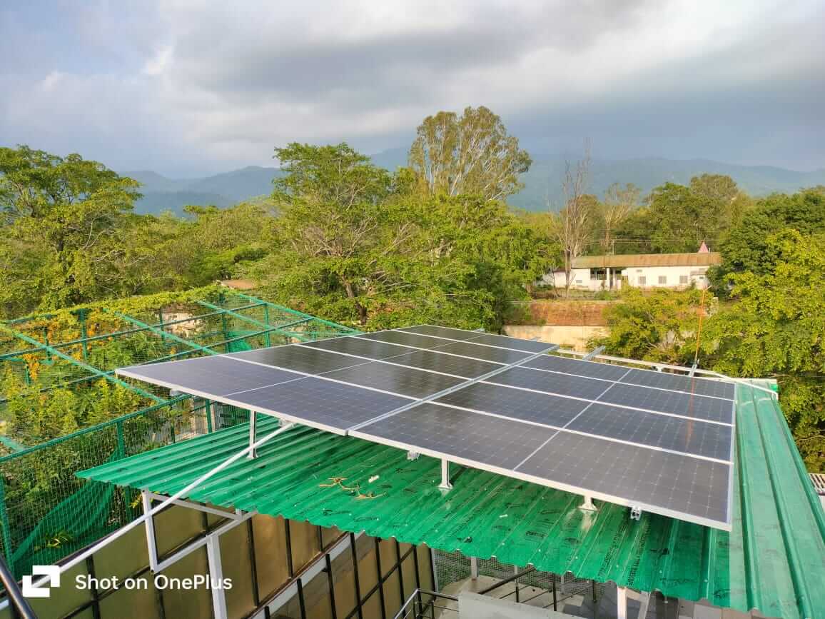 Factory rooftop solar project Noida