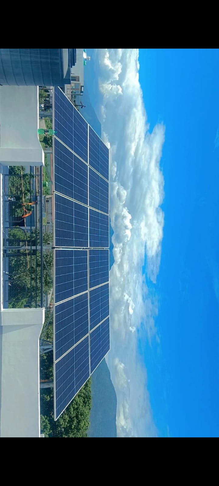 Industrial solar plant installation in Delhi