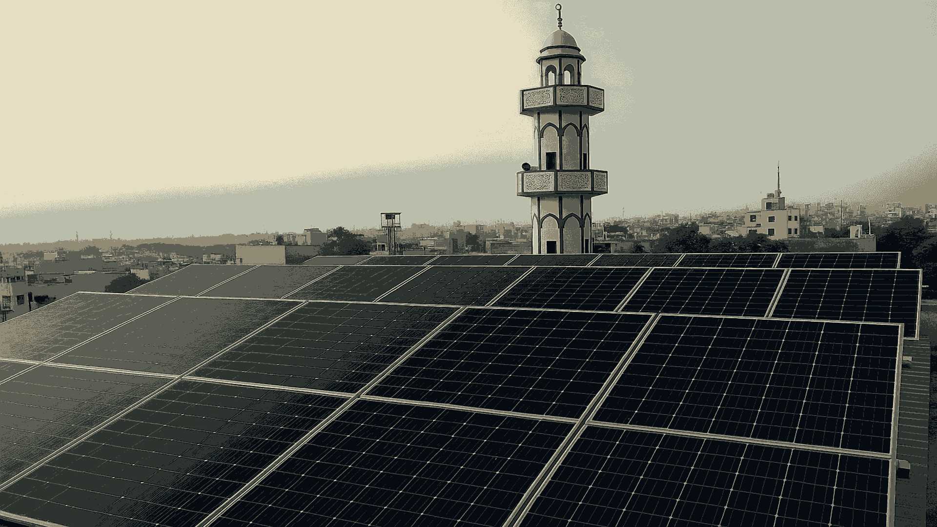 rooftop solar plant installation