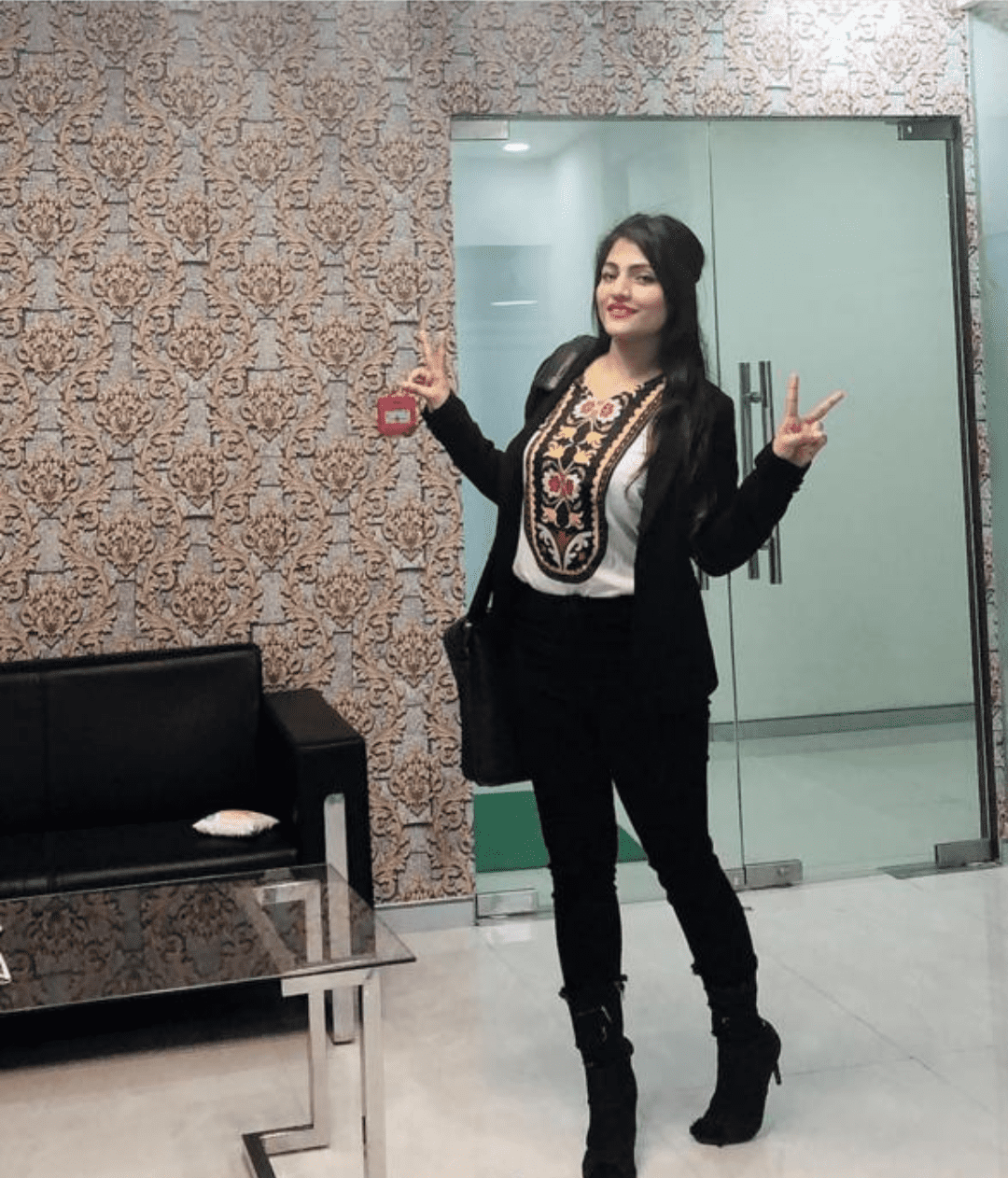 Portrait of Tanvi, solar energy expert